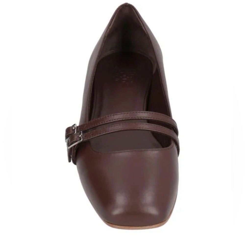 NWOB GIA BORGHINI brown Leather BALLET FLATS size 10